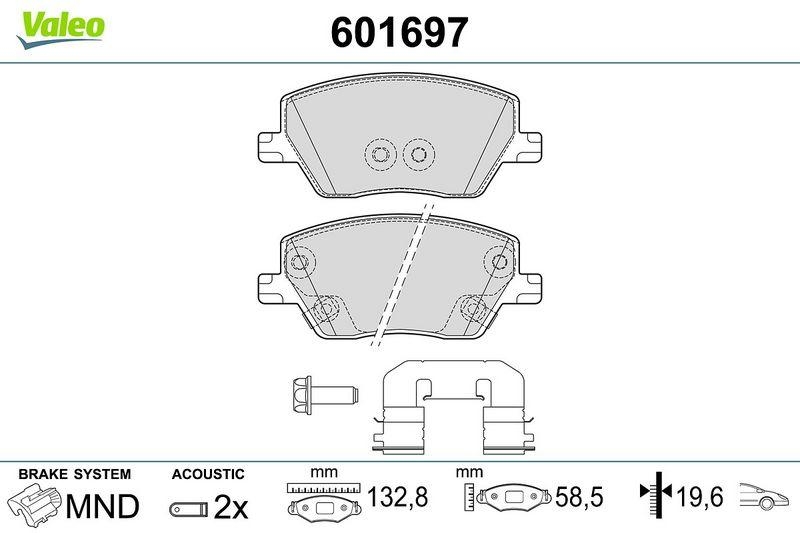 VALEO 601697 SBB-Satz PREMIUM