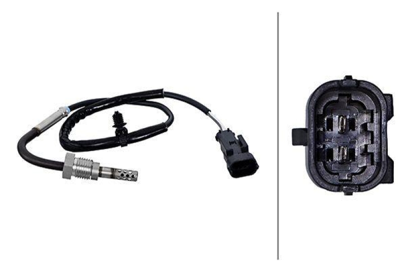 HELLA 6PT 010 376-291 Sensor, Abgastemperatur