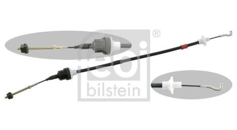 FEBI BILSTEIN 04197 Kupplungsseilzug f&uuml;r Opel