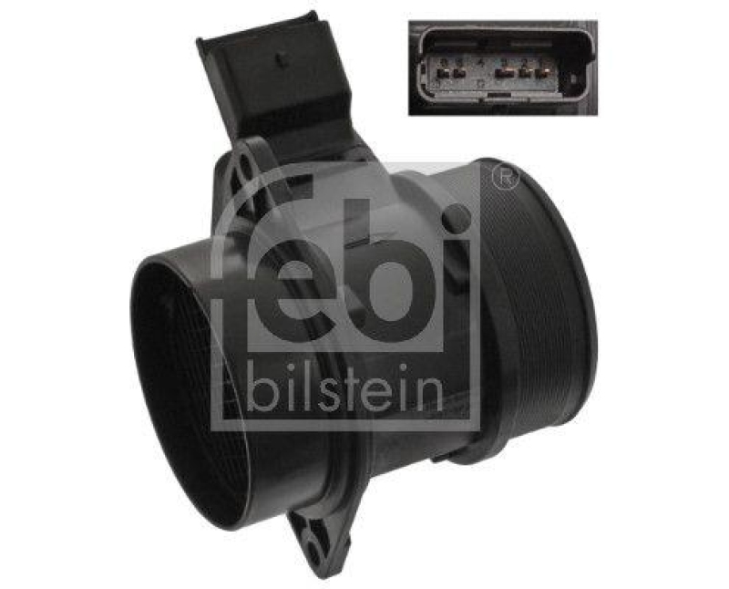 FEBI BILSTEIN 45622 Luftmassenmesser mit Geh&auml;use f&uuml;r Peugeot