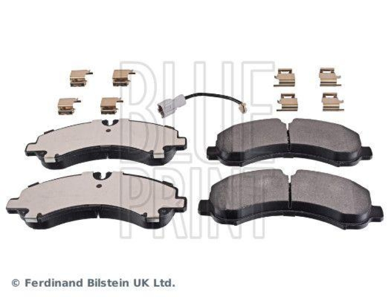 BLUE PRINT ADC44285 Bremsbelagsatz mit Befestigungsmaterial f&uuml;r Mitsubishi FUSO
