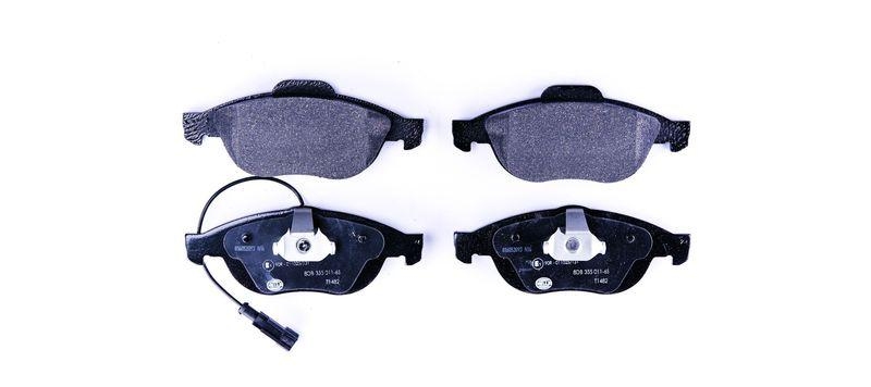 HELLA 8DB 355 011-651 Bremsbelagsatz, Scheibenbremsbelag f&uuml;r ALFA/LANCIA