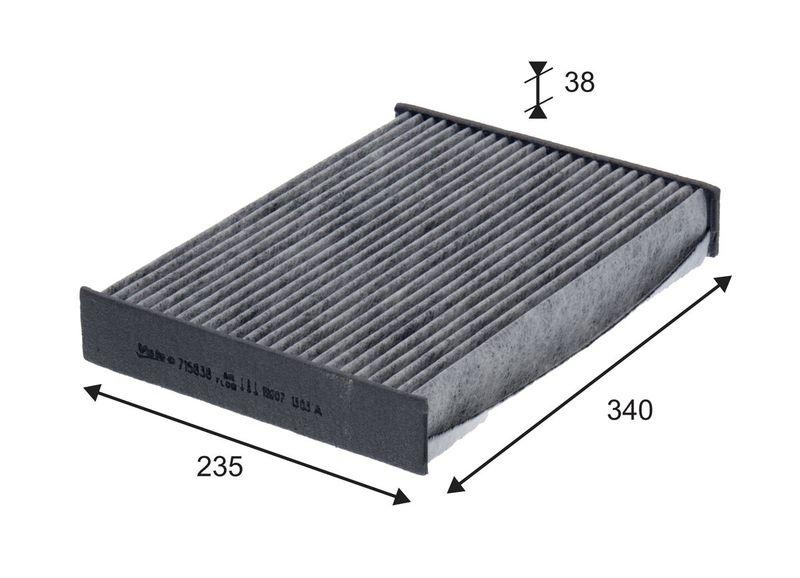 VALEO 715838 Innenraumluftfilter