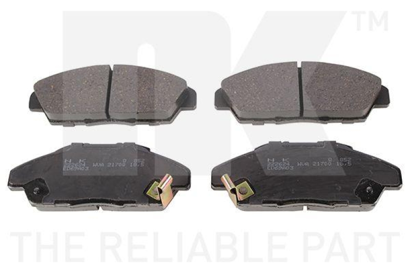 NK 222624 Bremsbelagsatz, Scheibenbremse f&uuml;r HONDA