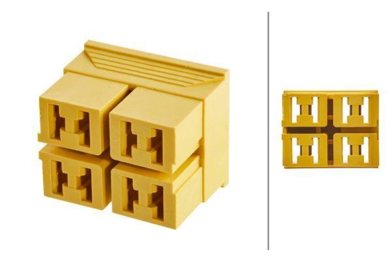 HELLA 8JB 742 649-017 Steckverteiler, 1-2