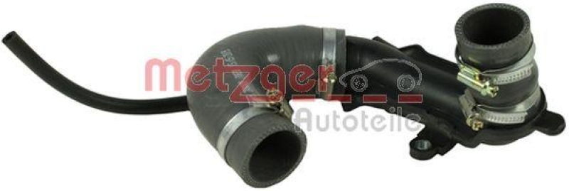 METZGER 2400400 Ladeluftschlauch f&uuml;r RENAULT