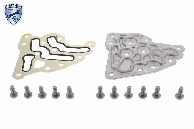 VAICO V48-0524 Flanschdeckel, Automatikgetriebe 9-Gang (Zf9Hp48) f&uuml;r LAND ROVER