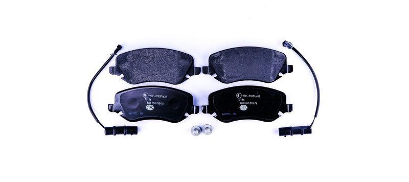 HELLA 8DB 355 018-761 Bremsbelagsatz, Scheibenbremsbelag f&uuml;r LANCIA THESIS (841_)