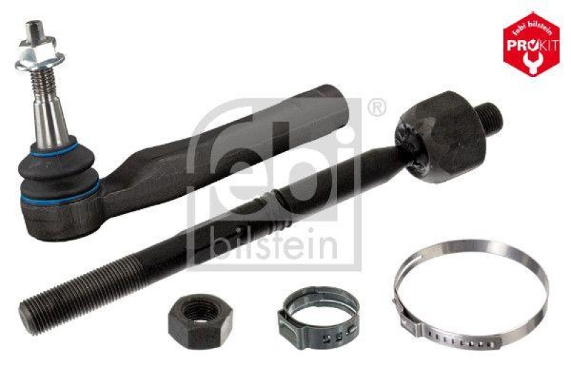FEBI BILSTEIN 44250 Spurstange mit Endst&uuml;ck und Anbaumaterial f&uuml;r Opel