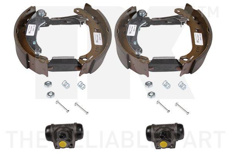 NK 443963701 Bremsensatz, Trommelbremse f&uuml;r DACIA, RENAULT