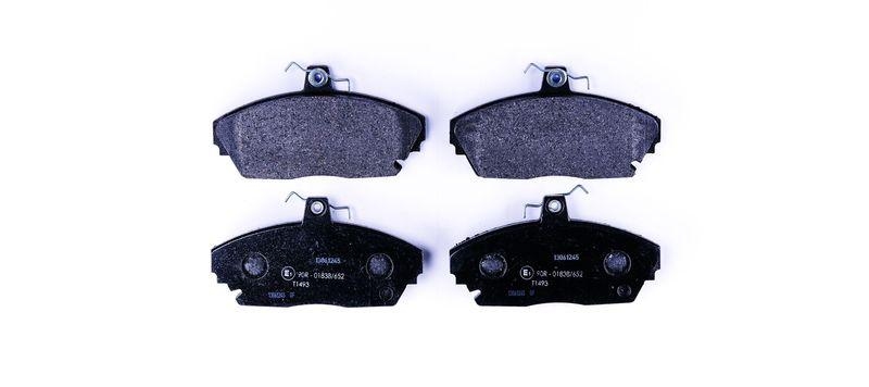 HELLA 8DB 355 011-781 Bremsbelagsatz, Scheibenbremsbelag f&uuml;r TATA