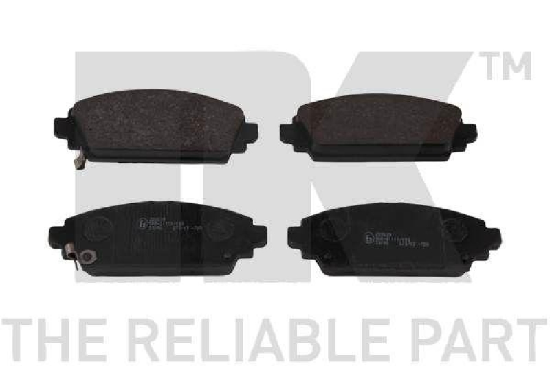 NK 222629 Bremsbelagsatz, Scheibenbremse f&uuml;r HONDA