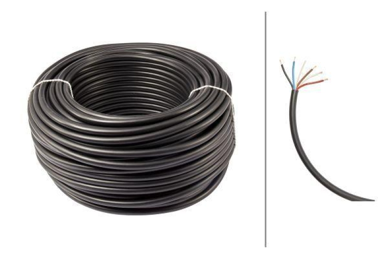 HELLA 8KL 712 996-001 Leitungssatz FLYY, 1 mm&sup2; L&auml;nge 50 m, DIN/ISO 6722