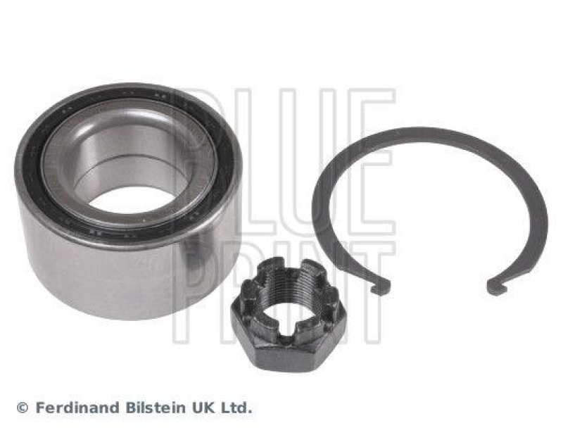 BLUE PRINT ADG08242 Radlagersatz mit Kronenmutter und Sicherungsring für HYUNDAI