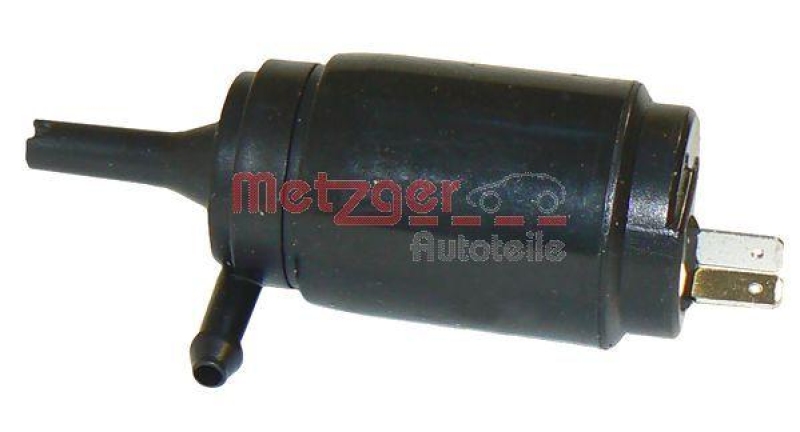 METZGER 2220012 Waschwasserpumpe, Scheibenreinigung f&uuml;r AUDI/MB/PORSCHE/SEAT/VW vorne