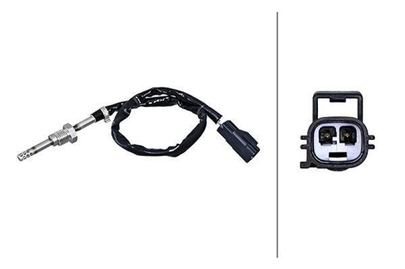 HELLA 6PT 010 376-401 Sensor, Abgastemperatur