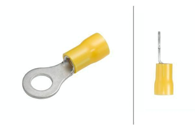 HELLA 8KW 044 029-003 Leitungsverbinder A 71 -> 6 mm&sup2;, gelb