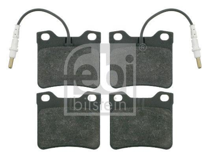 FEBI BILSTEIN 16137 Bremsbelagsatz f&uuml;r Peugeot