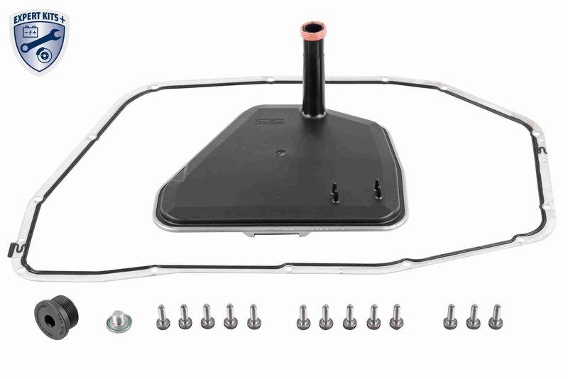 VAICO V10-3216-BEK Teilesatz, Automatikgetriebe-&Ouml;lwechsel 6-Gang (6Hp28) f&uuml;r VW