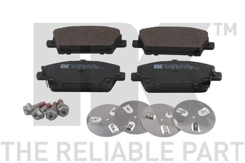 NK 222638 Bremsbelagsatz, Scheibenbremse f&uuml;r HONDA