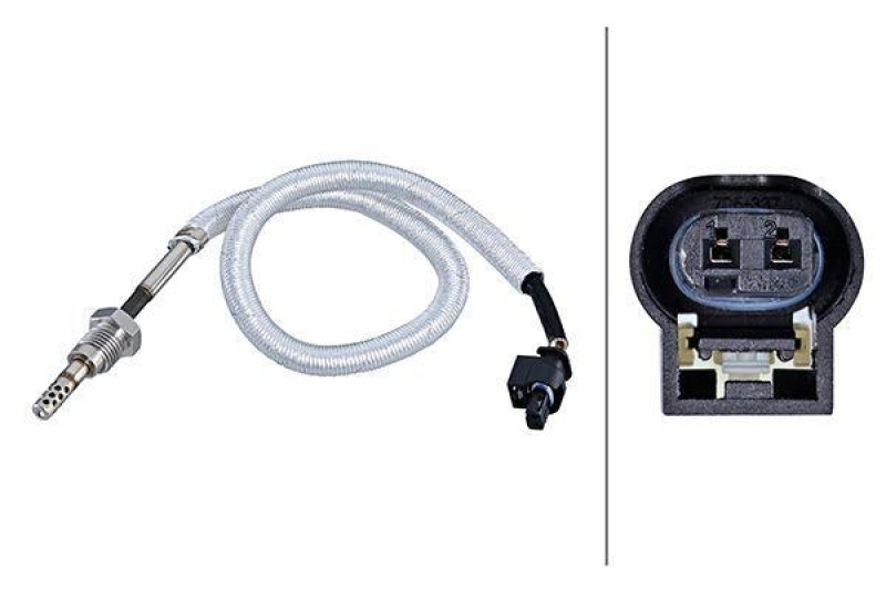 HELLA 6PT 010 376-441 Sensor, Abgastemperatur