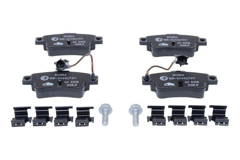 ATE 13.0460-3862.2 Belagsatz hinten