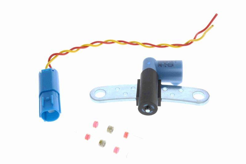 VEMO V46-72-0114 Impulsgeber, Kurbelwelle Incl. Stecker, Kabel und Verbinder 2-Pol f&uuml;r RENAULT