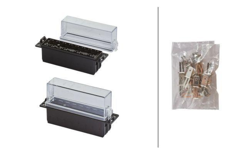 HELLA 8JD 005 993-171 Sicherungsdose, 8 polig