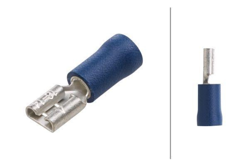 HELLA 8KW 744 697-003 Leitungsverbinder A 136 -> 2,5 mm², blau