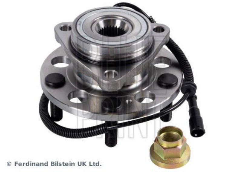 BLUE PRINT ADG08272 Radlagersatz mit Radnabe und ABS-Sensor f&uuml;r SSANGYONG