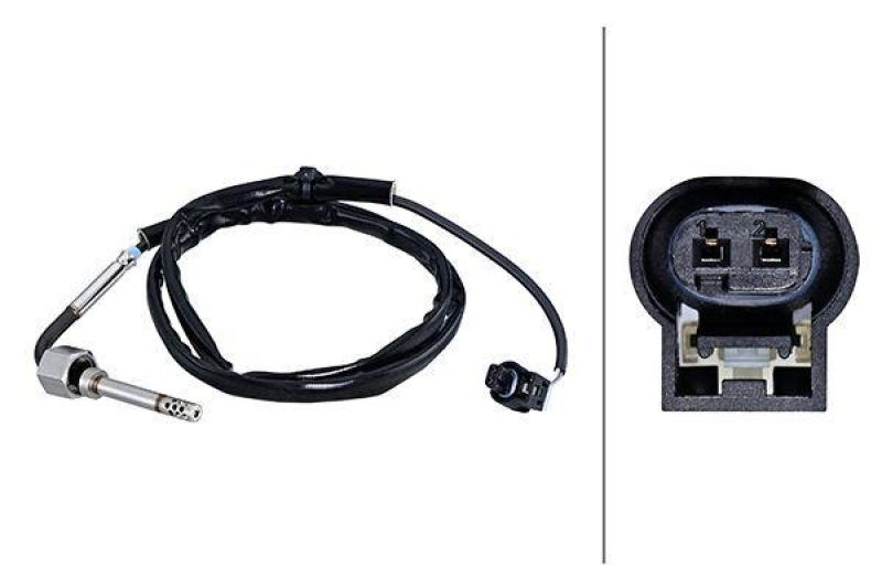 HELLA 6PT 010 376-491 Sensor, Abgastemperatur