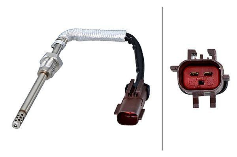 HELLA 6PT 010 376-511 Sensor, Abgastemperatur