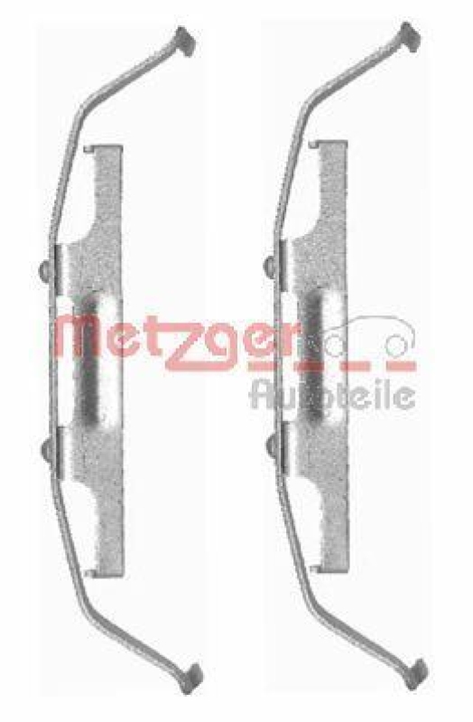 METZGER 109-1642 Zubeh&ouml;rsatz, Scheibenbremsbelag f&uuml;r BMW