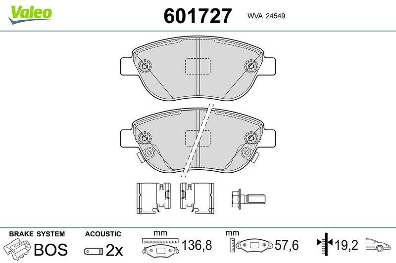 VALEO 601727 SBB-Satz PREMIUM