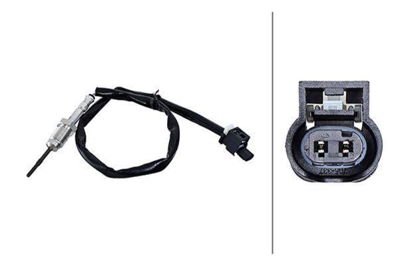 HELLA 6PT 010 376-571 Sensor, Abgastemperatur
