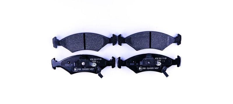 HELLA 8DB 355 019-891 Bremsbelagsatz, Scheibenbremsbelag f&uuml;r KIA