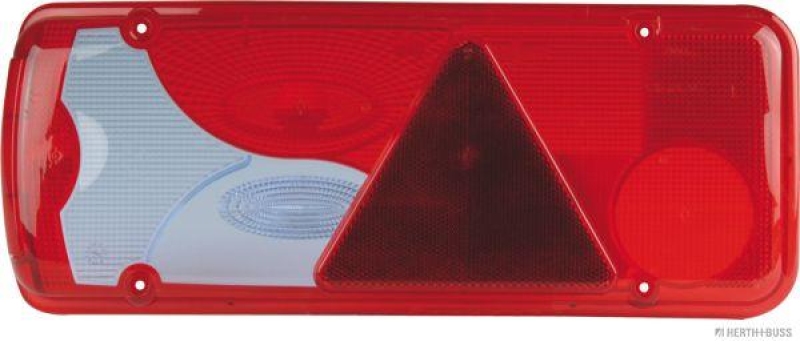 HERTH+BUSS 83832220 Lichtscheibe, Heckleuchte links, Dreieckrückstrahler