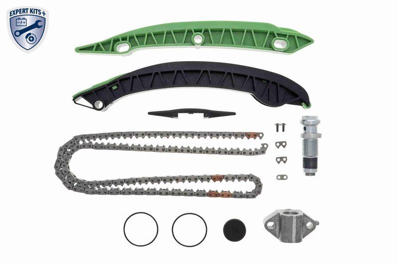 VAICO V30-10019-BEK Steuerkettensatz Kurbel-/ Nockenwelle, Geschlossen für MERCEDES-BENZ