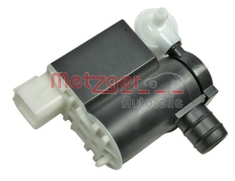 METZGER 2220094 Waschwasserpumpe, Scheibenreinigung für HYUNDAI/KIA vorne