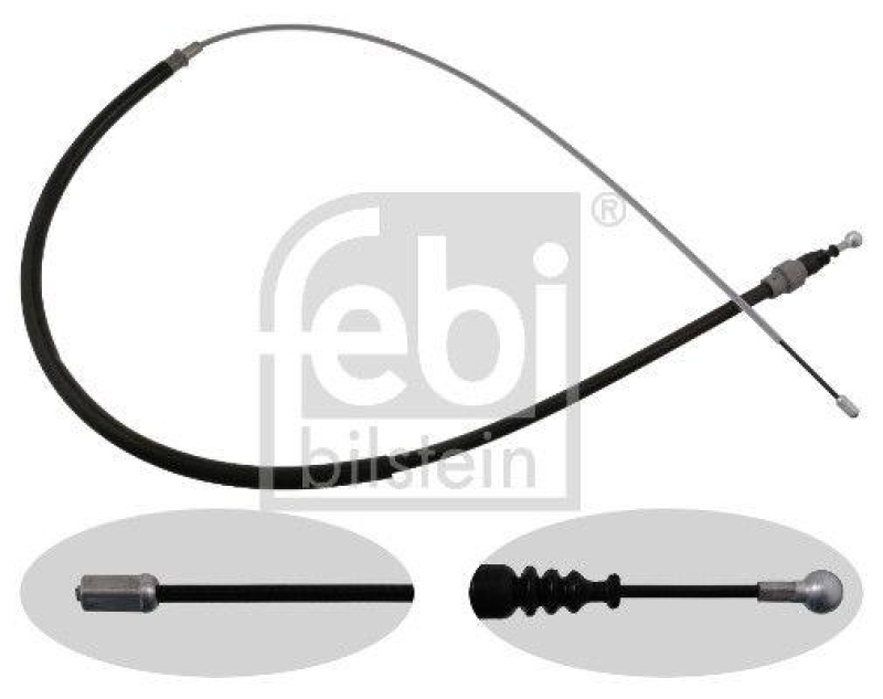 FEBI BILSTEIN 24412 Handbremsseil f&uuml;r VW-Audi