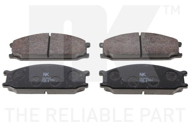 NK 223002 Bremsbelagsatz, Scheibenbremse f&uuml;r MITSUBISHI