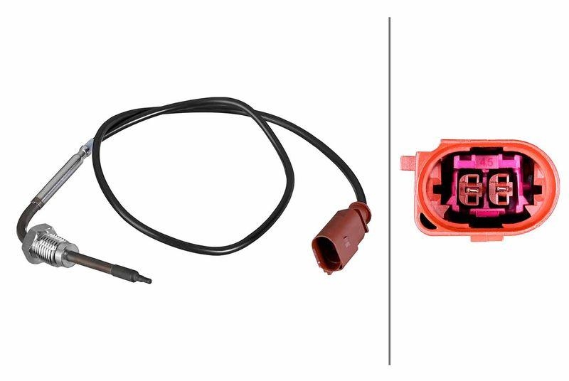 HELLA 6PT 010 376-601 Sensor, Abgastemperatur