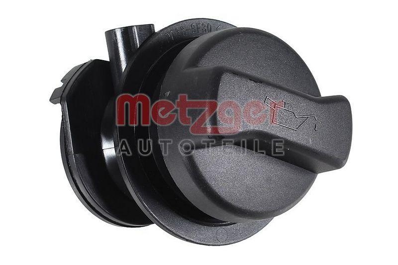METZGER 8001105 Rohrleitung, &Ouml;leinf&uuml;llstutzen f&uuml;r SEAT/SKODA/VW MIT DECKEL