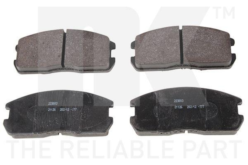 NK 223003 Bremsbelagsatz, Scheibenbremse f&uuml;r MITSUBISHI