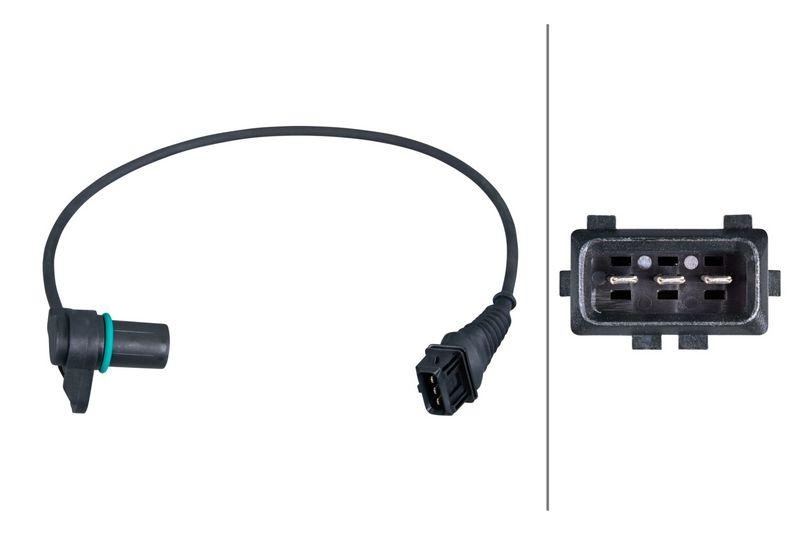 HELLA 6PU 009 121-641 Sensor, Nockenwellenposition f&uuml;r BMW, Sensor mit Kabel 405