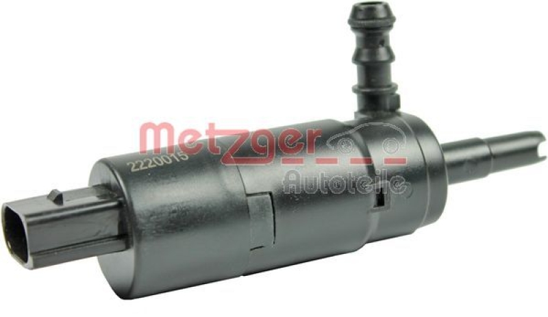 METZGER 2220015 Waschwasserpumpe, Scheinwerferreinigung für MB/VW vorne