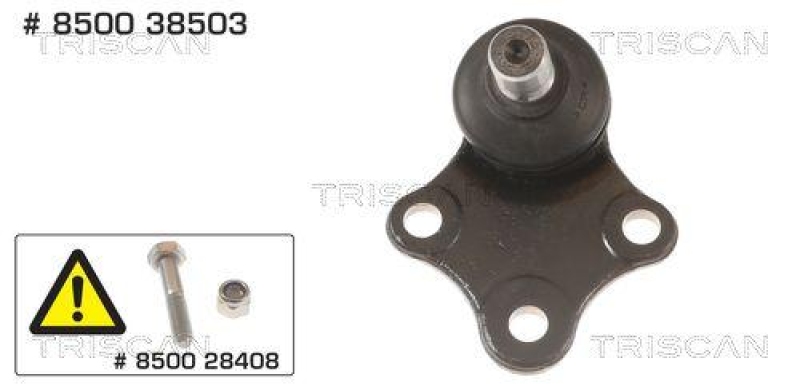TRISCAN 8500 38503 Traggelenk f&uuml;r Citroen Zx, Zx Break