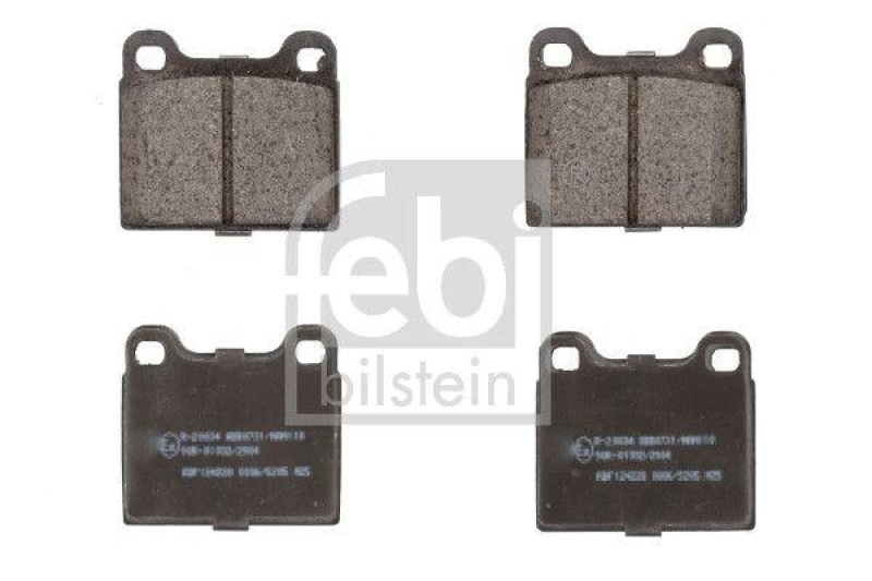 FEBI BILSTEIN 16231 Bremsbelagsatz f&uuml;r VOLVO