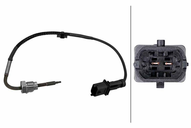 HELLA 6PT 010 376-631 Sensor, Abgastemperatur