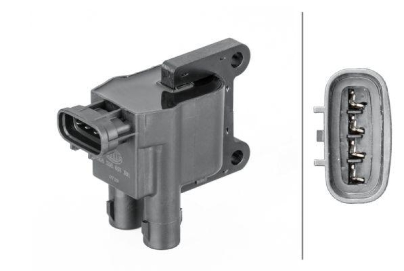 HELLA 5DA 358 057-801 Z&uuml;ndspule